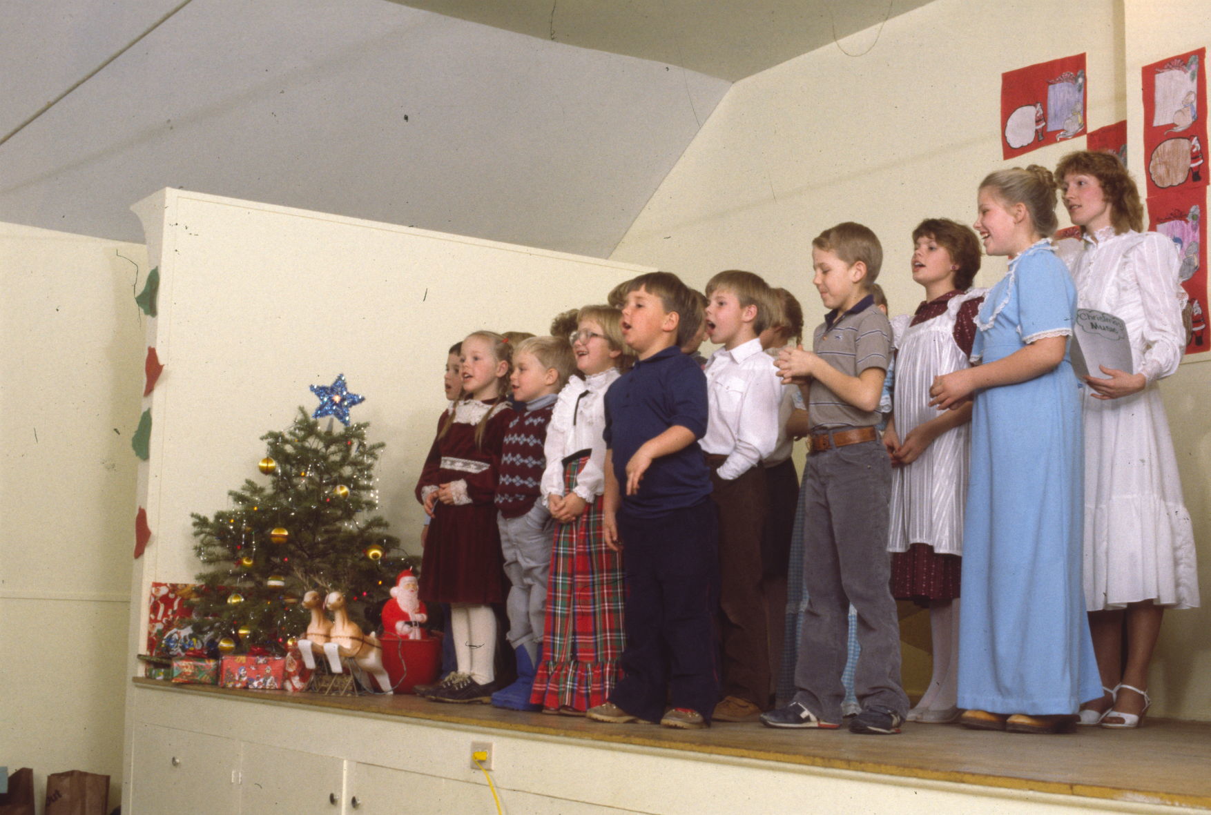 Molt Christmas program, December, 1984